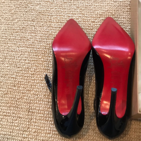 louboutin ankle strap heels